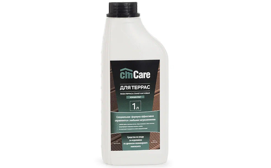 Чистящее средство для террасной доски из ДПК CM Care, 1 л