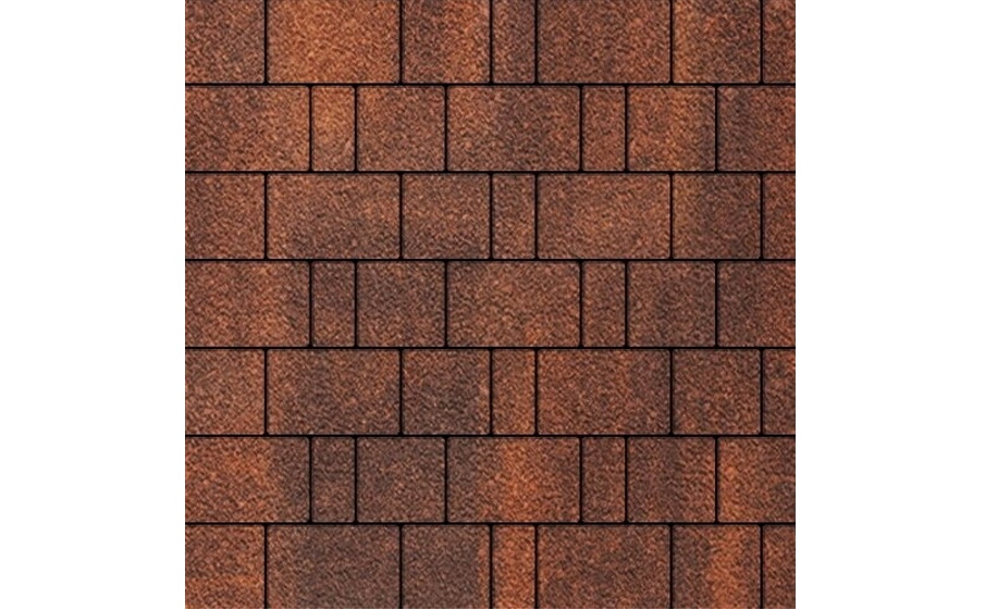 Плитка тротуарная SteinRus, Бельпассо А.23(М).Псм.4, Native, ColorMix Брук, толщина 40 мм