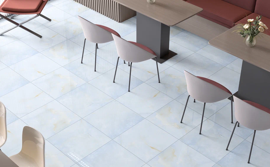 Керамогранит Eternal glossy Onix Azul, 600*600*9 мм