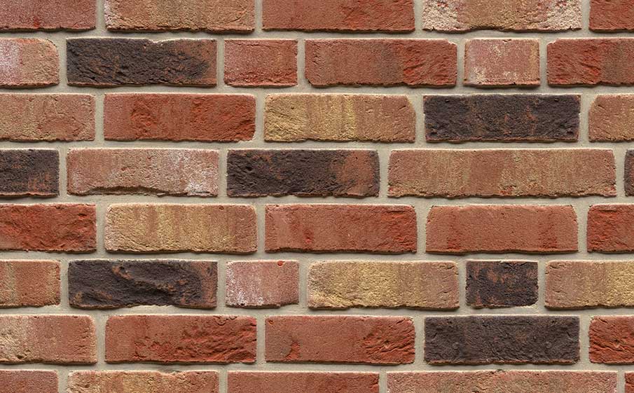 Кирпич облицовочный ручной формовки Muhr Nr 69, Old Saxon Blend, 210*45-50*65 мм по выгодным ценам в Санкт-Петербурге