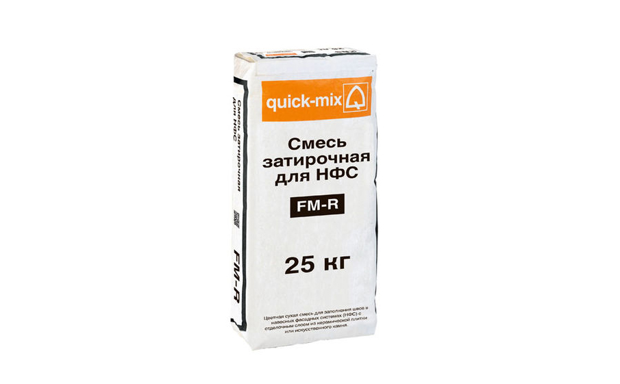Смесь затирочная для НФС quick-mix FM-R.A алебастрово-белый, 25 кг
