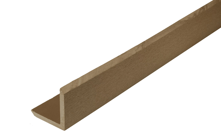 Угловой профиль CM (CM Decking) Teak (Тик), 2000*50*38*6 мм