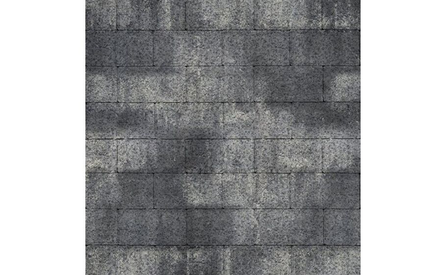 Плитка тротуарная SteinRus Прямоугольник В.6.П.8, Native, ColorMix Актау, 200*100*80 мм