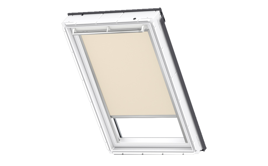 Затемняющая штора VELUX Сиеста DKL 1085S, для окна 940*1400 мм, светло-бежевый