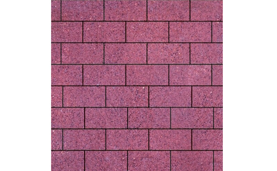 Плитка тротуарная SteinRus Прямоугольник В.6.П.8, Backwash, Сиваш, 200*100*80 мм