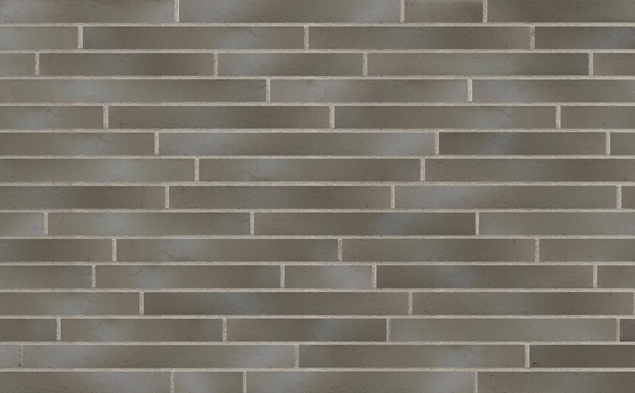 Клинкерная плитка под кирпич Terramatic Forta Grey AC, 390*40*14 мм