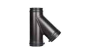 Тройник Schiedel PERMETER 50 45 град. серый, D 250/350 мм