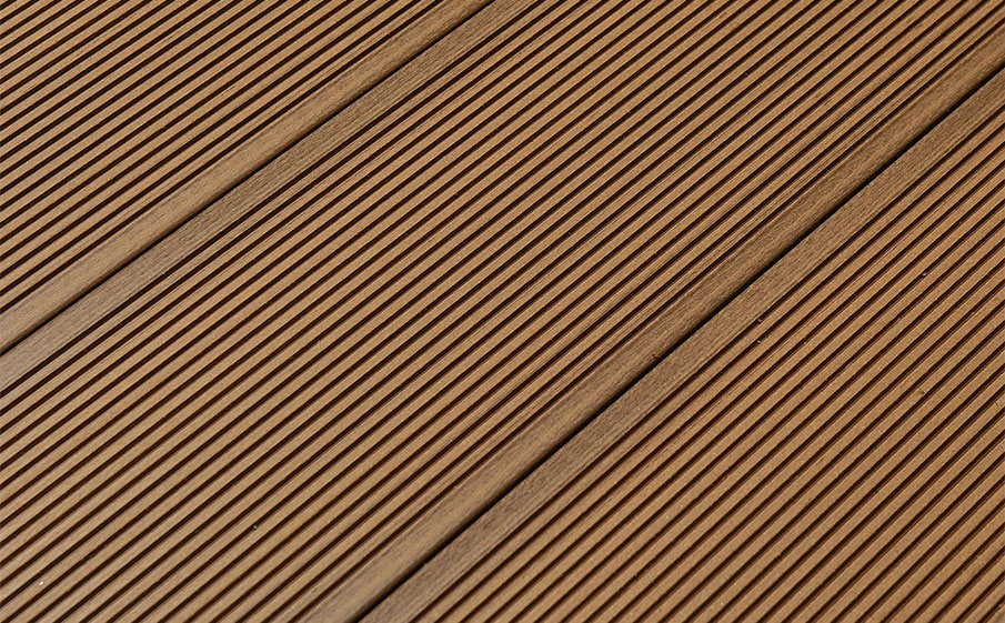 Террасная доска CM (CM Decking) Лён (Flax) Тик (Teak), 3000*138*20 мм