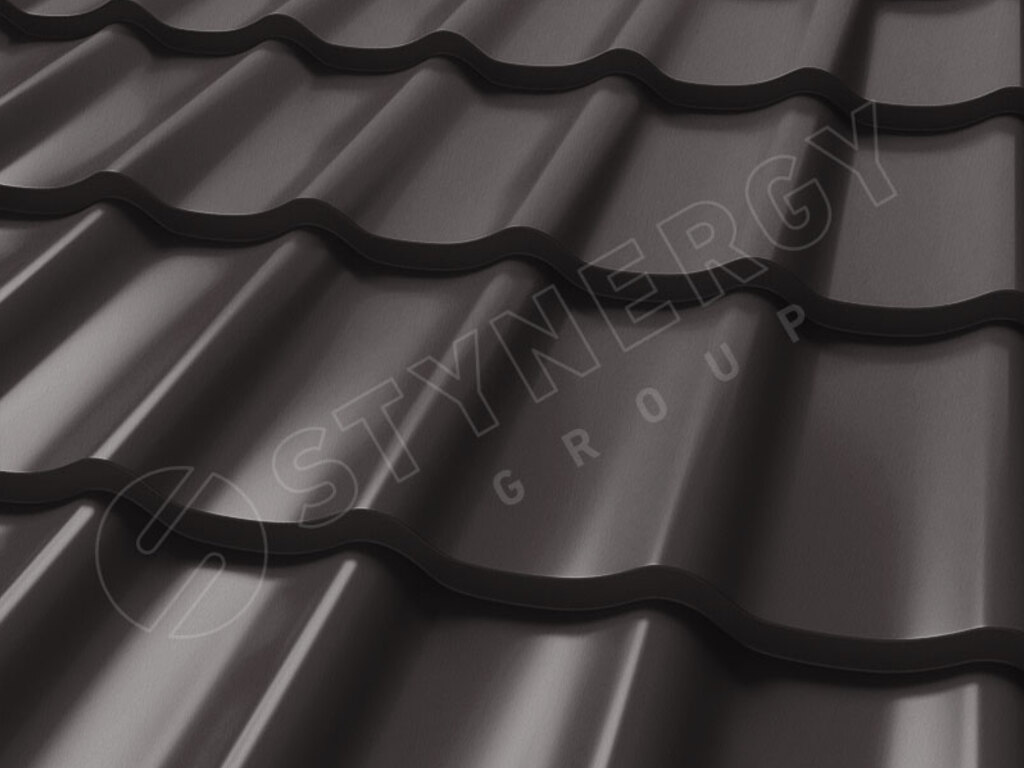Металлочерепица Stynergy СМ Классик Rooftop Кашемир матовый RR 32