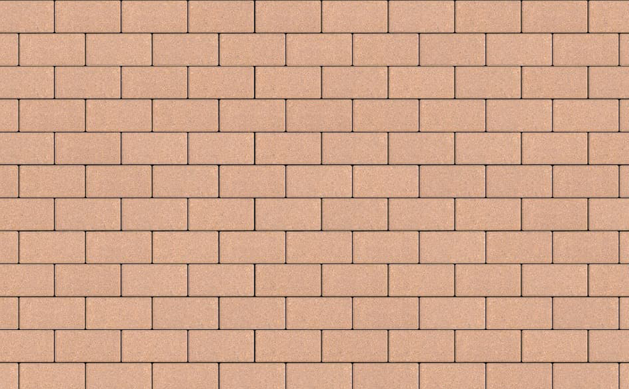 Тротуарная плитка Steingot Моноцвет, Прямоугольник, бежевый, 200*100*80 мм