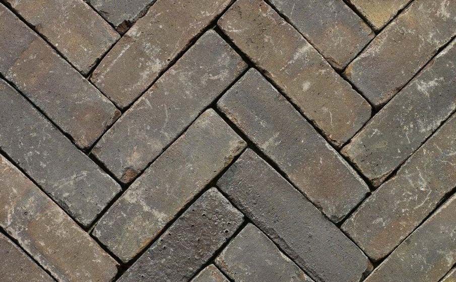 Клинкерная брусчатка Penter Incana wasserstrich tumbled, 200*65*85 мм