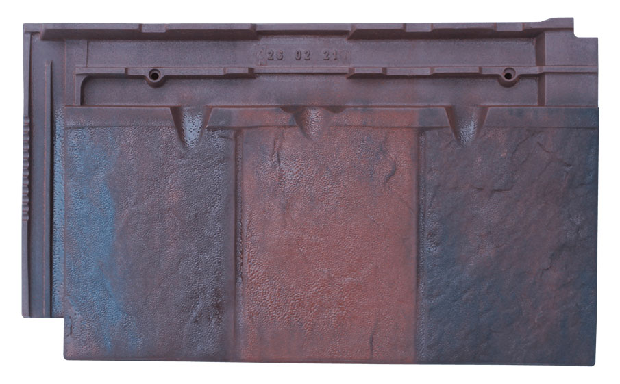 Керамическая черепица рядовая La Escandella Visum3, Russet Klinker