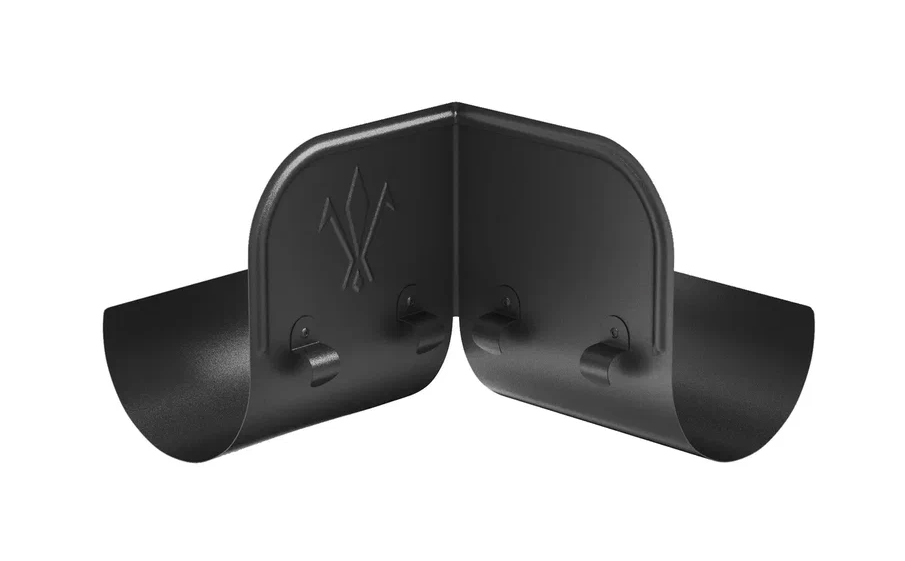 Ограничитель перелива угловой Aquasystem PURAL MATT RR 33 для системы 150/100, 0,2*0,2 м