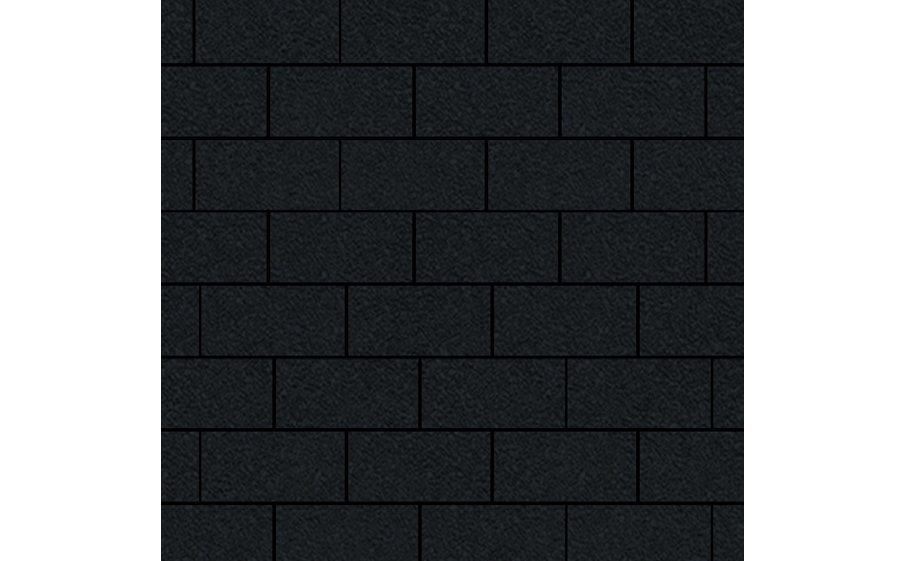 Плитка тротуарная SteinRus Прямоугольник В.6.П.8, Native, графит, 200*100*80 мм