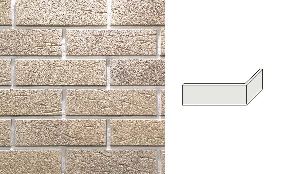 Угловой декоративный кирпич Redstone Leeds breck LS-22/U 227*100*68 мм