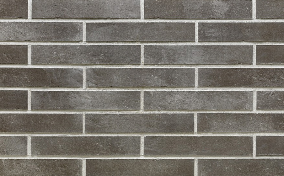 Клинкерная плитка под кирпич Westerwaelder Klinker York WK134 Graphit, 290*52*10 мм
