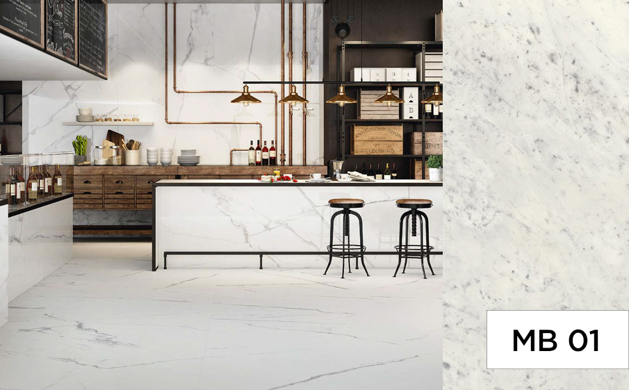 Керамогранит Estima коллекция Marble MB01