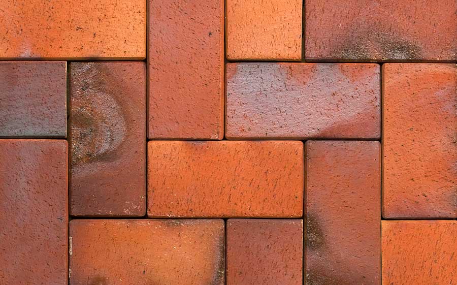 Клинкерная брусчатка ABC Ember orange-gelb-Kohlebrand, 200х100х52 мм