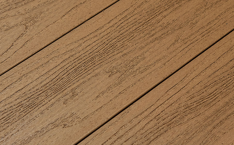Террасная доска CM (CM Decking) Лён (Flax) Тик (Teak), 3000*138*20 мм