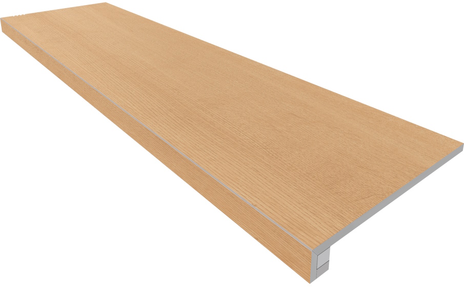 Комплект ступень и подступенок Estima Классик Вуд/Classic Wood CW04, неполированный