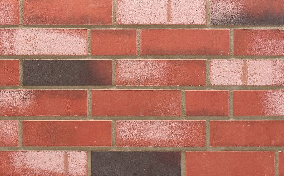 Клинкерная плитка Stroeher Kontur WS 494 rot-bunt рельефная, 240*71*12 мм