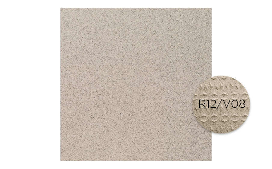 Технический керамогранит Roben VIGRANIT Hellgrau Feinkorn R12/V08, 200*200*15 мм