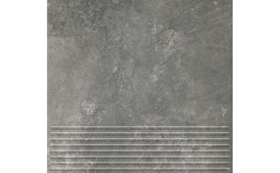 Клинкерная ступень Paradyz Arteon Grys, 300*300*8,5 мм