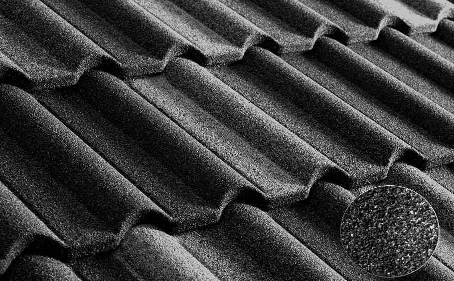 Композитная черепица рядовая Metrotile Gallo Slate grey