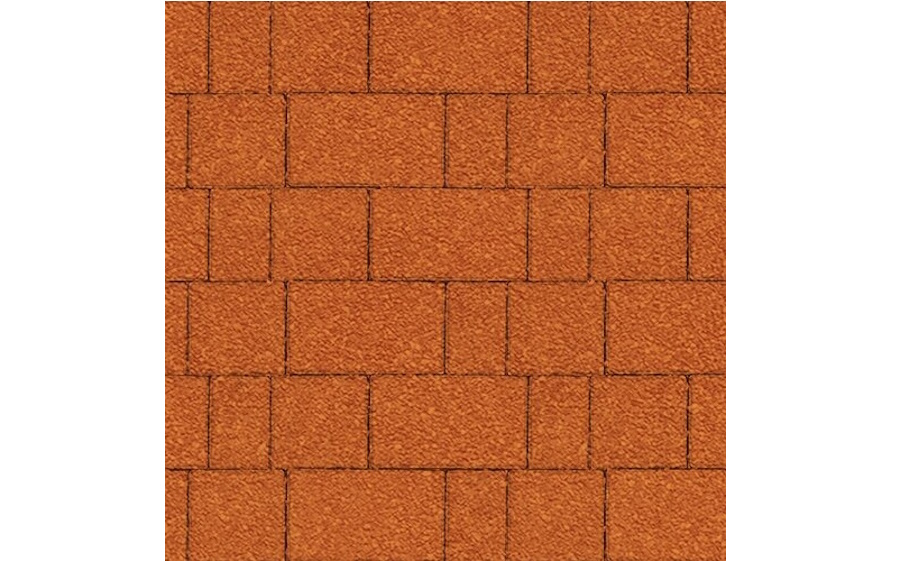 Плитка тротуарная SteinRus Новый город Б.7.Фсм.6, Native, оранжевый, толщина 60 мм