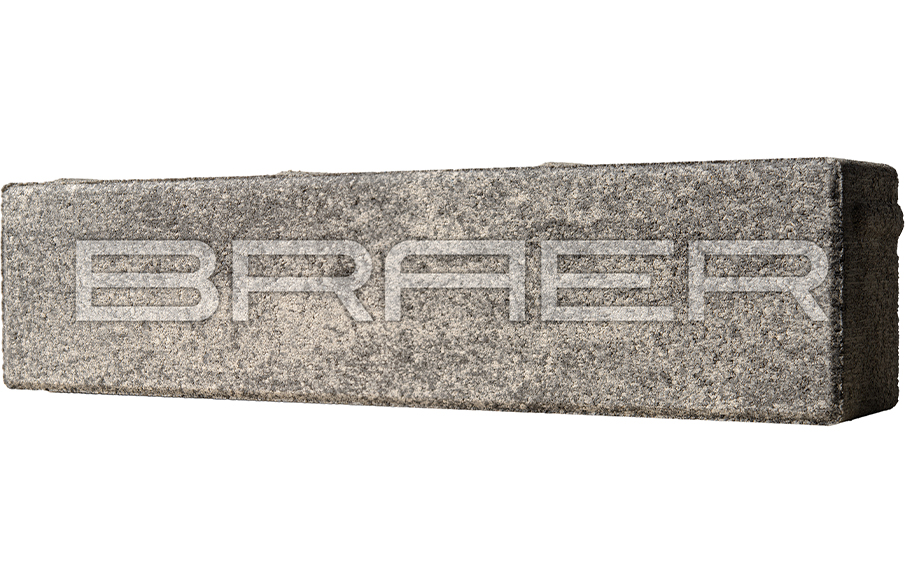 Плитка тротуарная BRAER Ригель 2.0 Color Mix Туман 320*80*60 мм