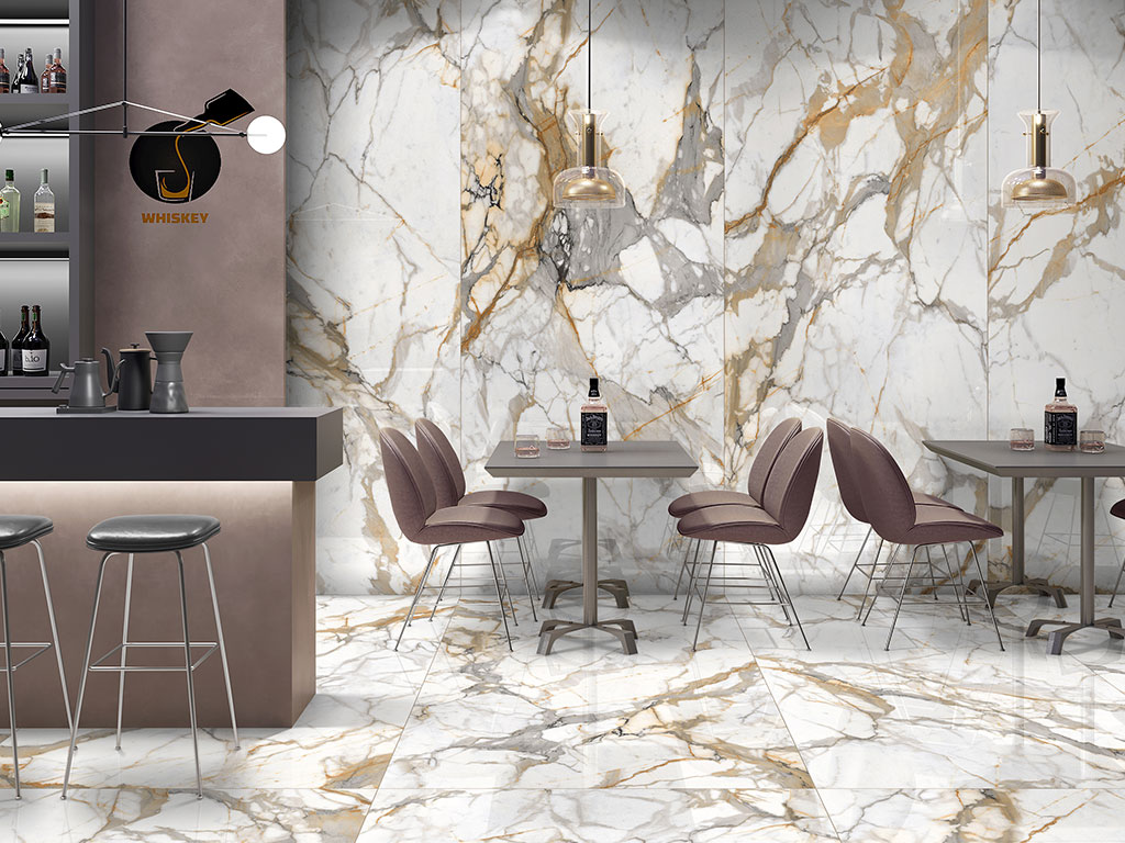 Керамогранит ENNFACE Calacatta Oro Matt, 2800*1200*6 мм
