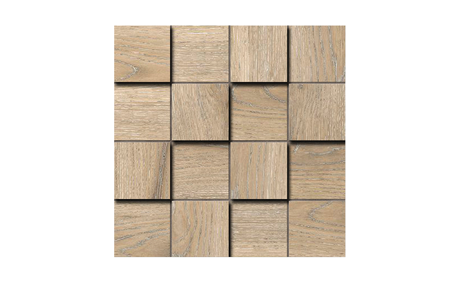 Мозаика Chess-3D Ametis Daintree DA02, неполированный, 300*300*10 мм
