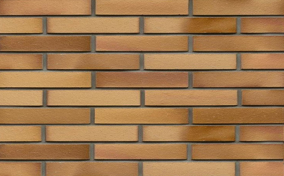 Кирпич клинкерный Westerwaelder Klinker Nr 06EG Hellbraun-bunt Edelglanz, 240*90*40 мм