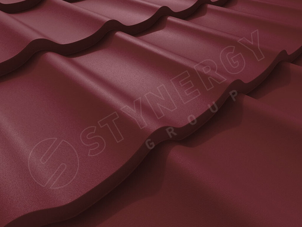 Металлочерепица Stynergy СМ Классик CORUNDUM50® матовый RAL 3005