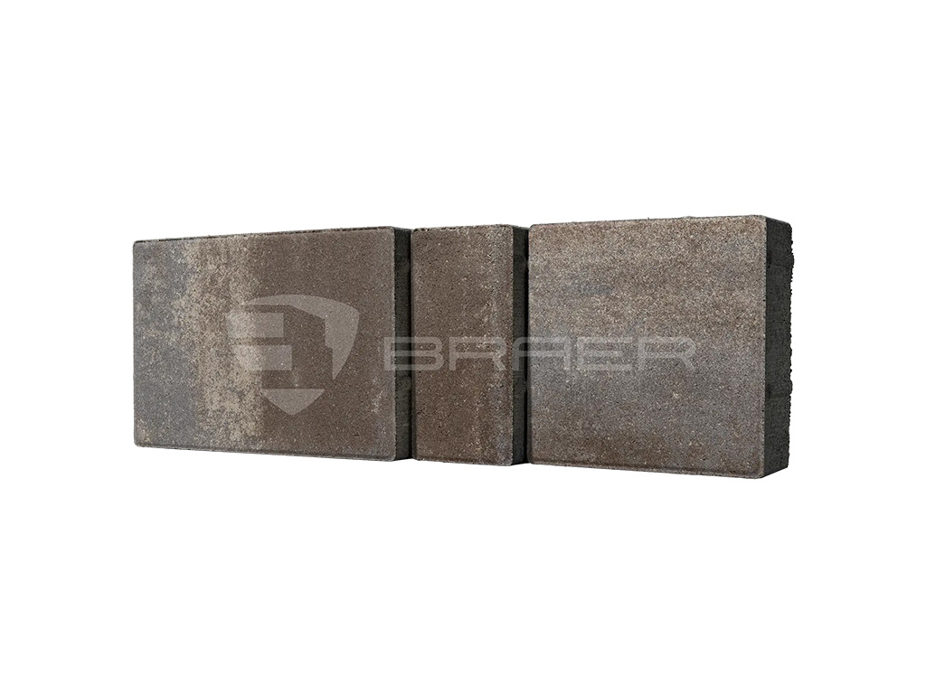 Плитка тротуарная BRAER Старый город Ландхаус Color Mix Байкал, толщина 60 мм