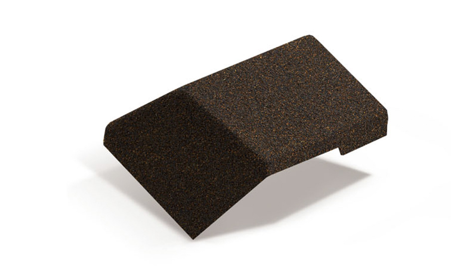 Наконечник ребрового конька Metrotile, Ironbark