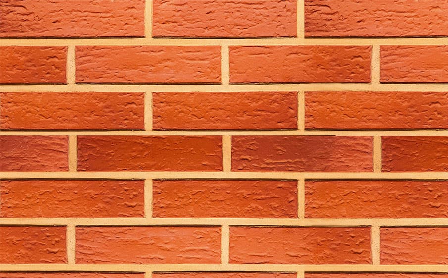 Кирпич облицовочный пустотелый Terca Red риф, 250*85*65 мм