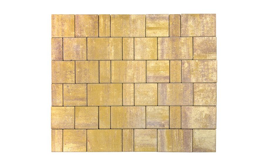 Плитка тротуарная BRAER Старый город Ландхаус Color Mix Степь, толщина 60 мм