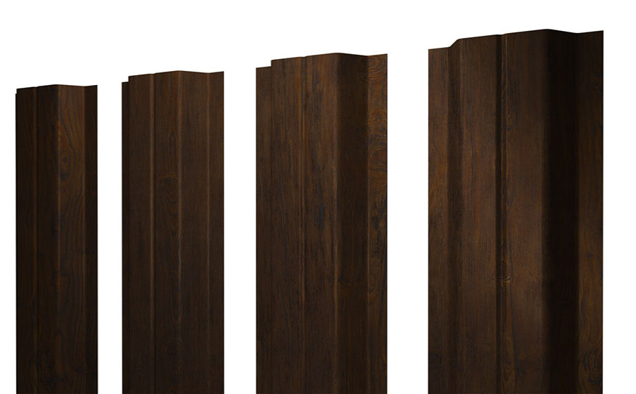 Штакетник П-образный В Print Elite Chestnut Wood