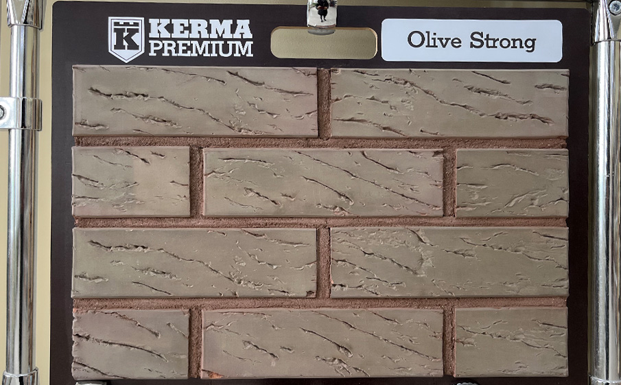 Кирпич облицовочный Kerma Premium Olive strong 250*120*65 мм