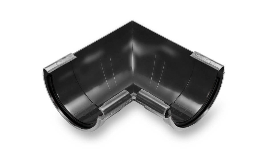 Внутренний угол Galeco 90 градусов для системы PVC D 130/100 мм, RAL 7021