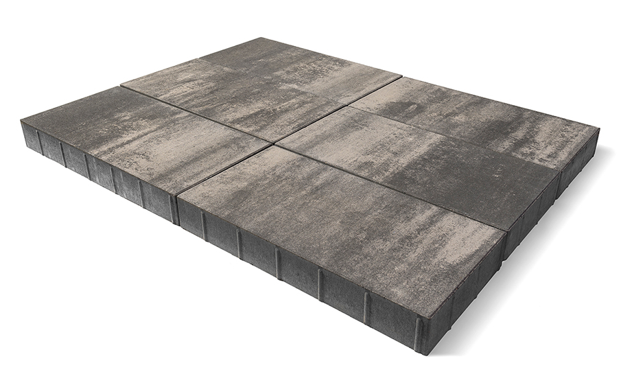 Плитка тротуарная BRAER Сити Color Mix Ночь, 300*150*80 мм
