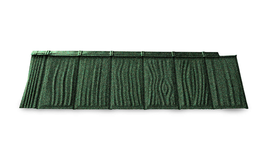 Композитная черепица рядовая Metrotile IShake Green