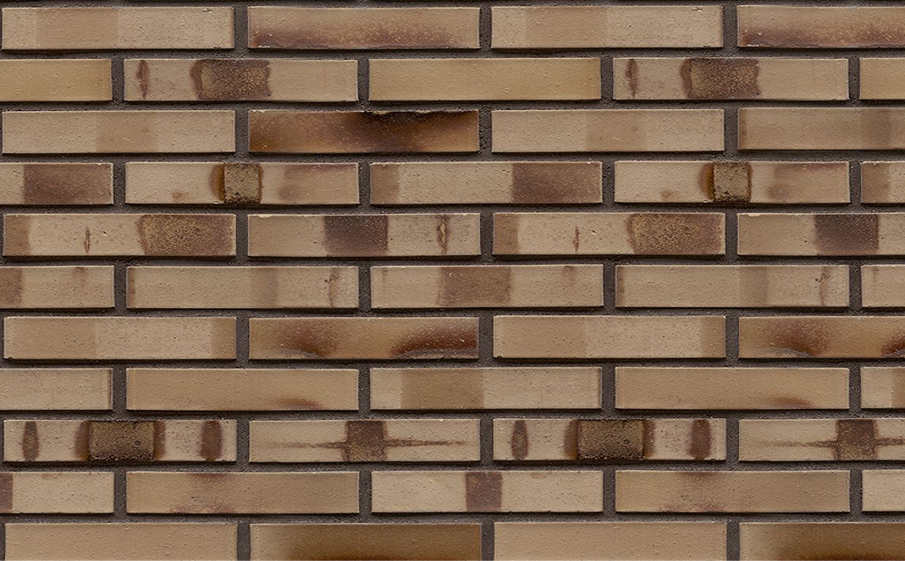 Кирпич клинкерный Westerwaelder Klinker Nr 36KS Silbergrau nuanciert Kohle Spezial, 290*90*52 мм
