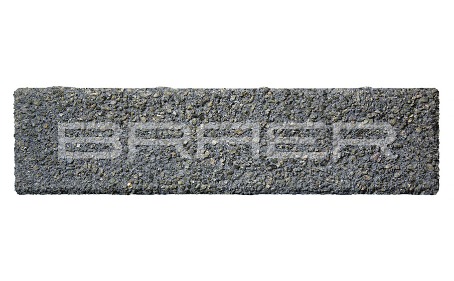 Плитка тротуарная BRAER Ригель 2.0 Select Гранит на черном, 320*80*60 мм