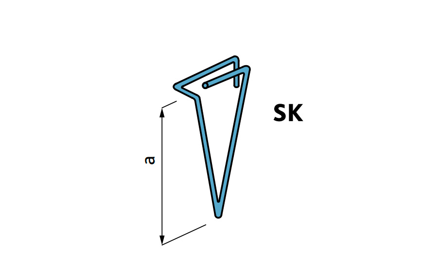 Хомут для вертикальной кладки Baut SK 50-270