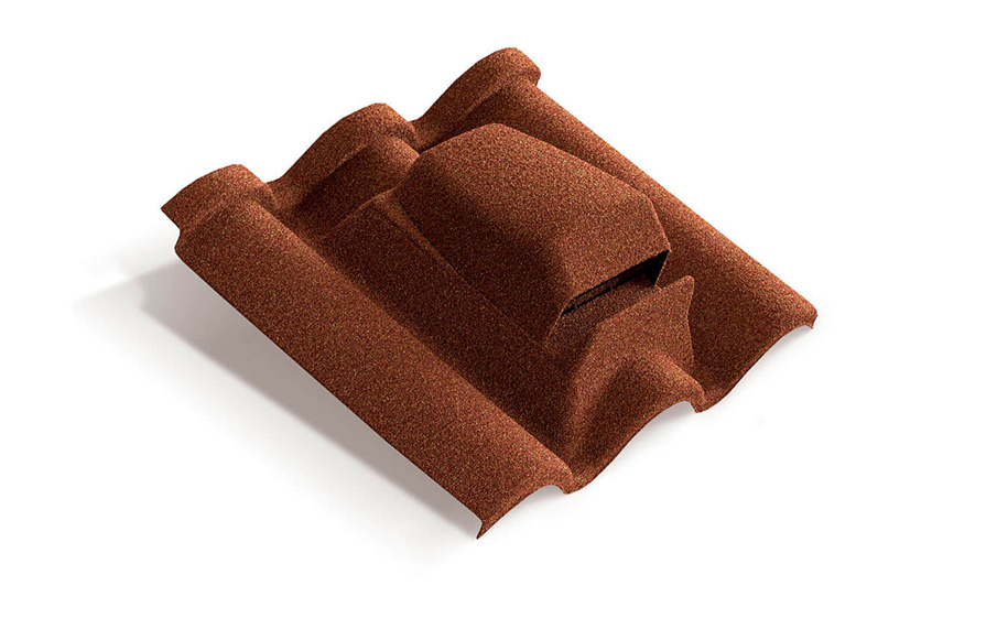 Вентиляционный выход Metrotile HV15-15 Romana Terracotta