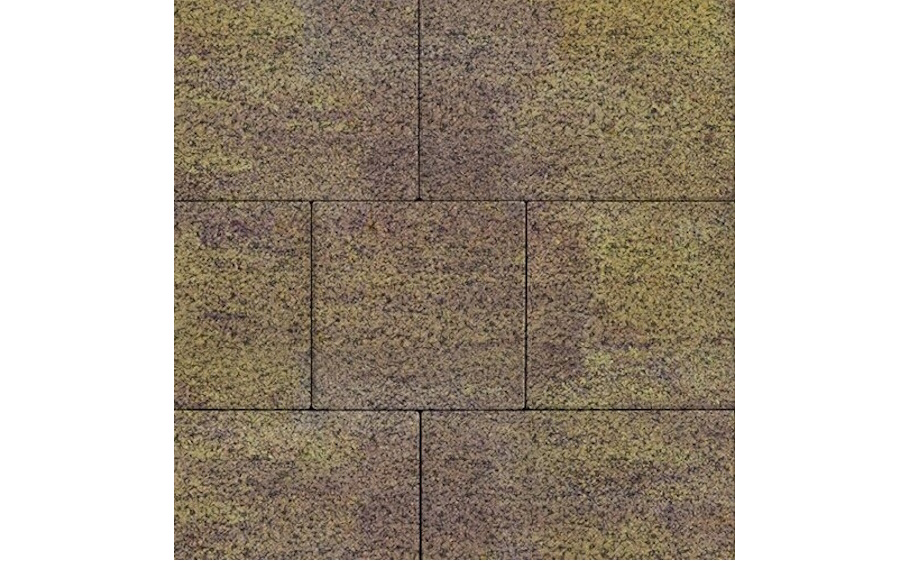 Плитка тротуарная SteinRus Инсбрук Ланс Б.5.Псм.6, Native, ColorMix Тахель, толщина 60 мм