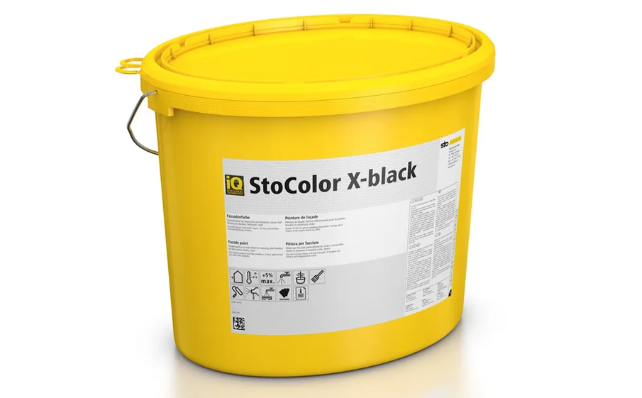 Краска фасадная акриловая StoColor X-black getont, колеруемая С1, 15 л