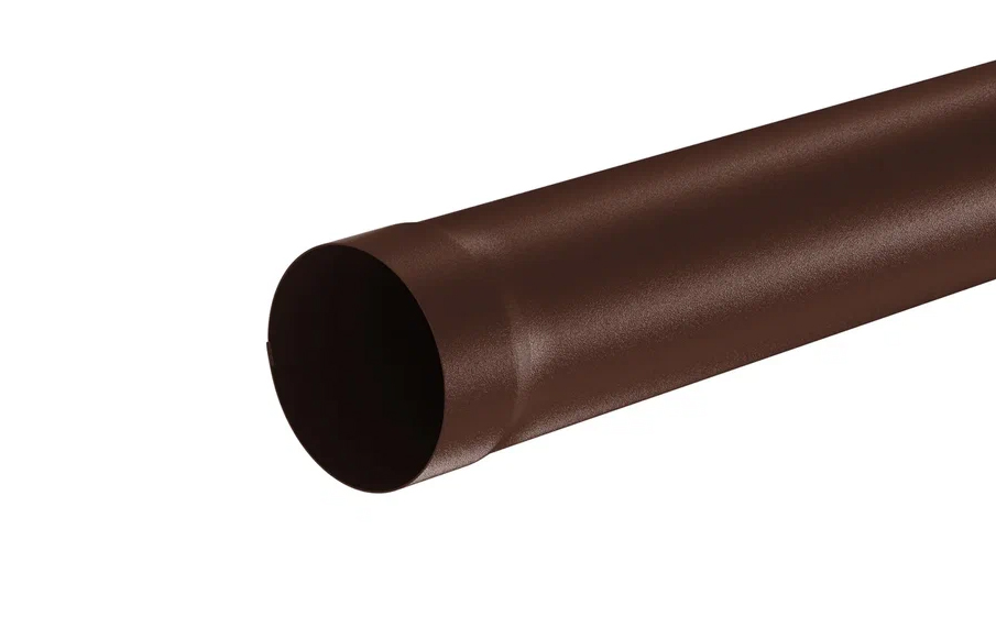 Труба водосточная Aquasystem PURAL MATT RAL 8017 для системы 150/100, 1 м